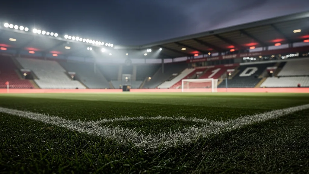 De Johan Cruijff ArenA bij avondlicht