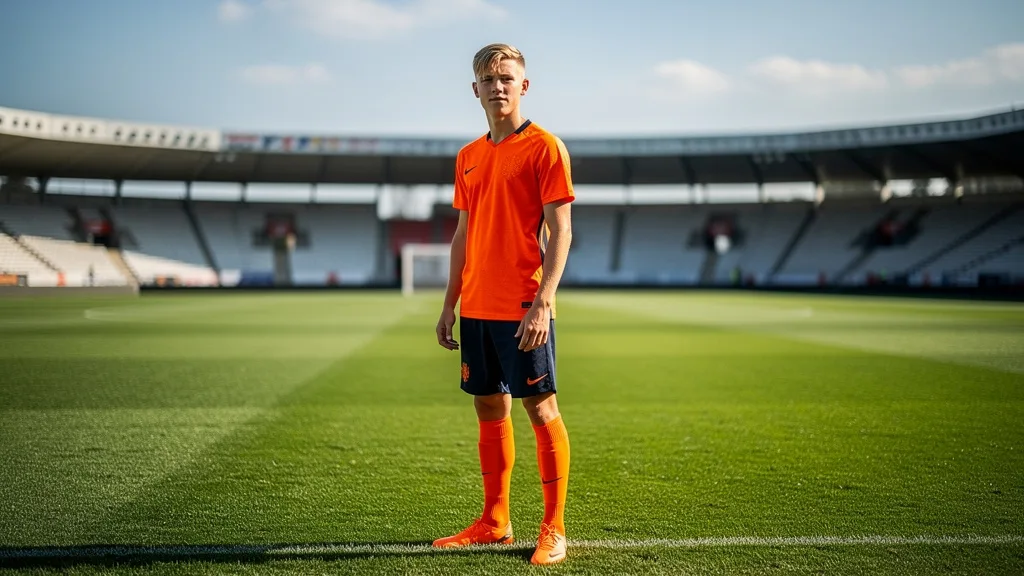 Dies Janse in actie voor Jong Oranje